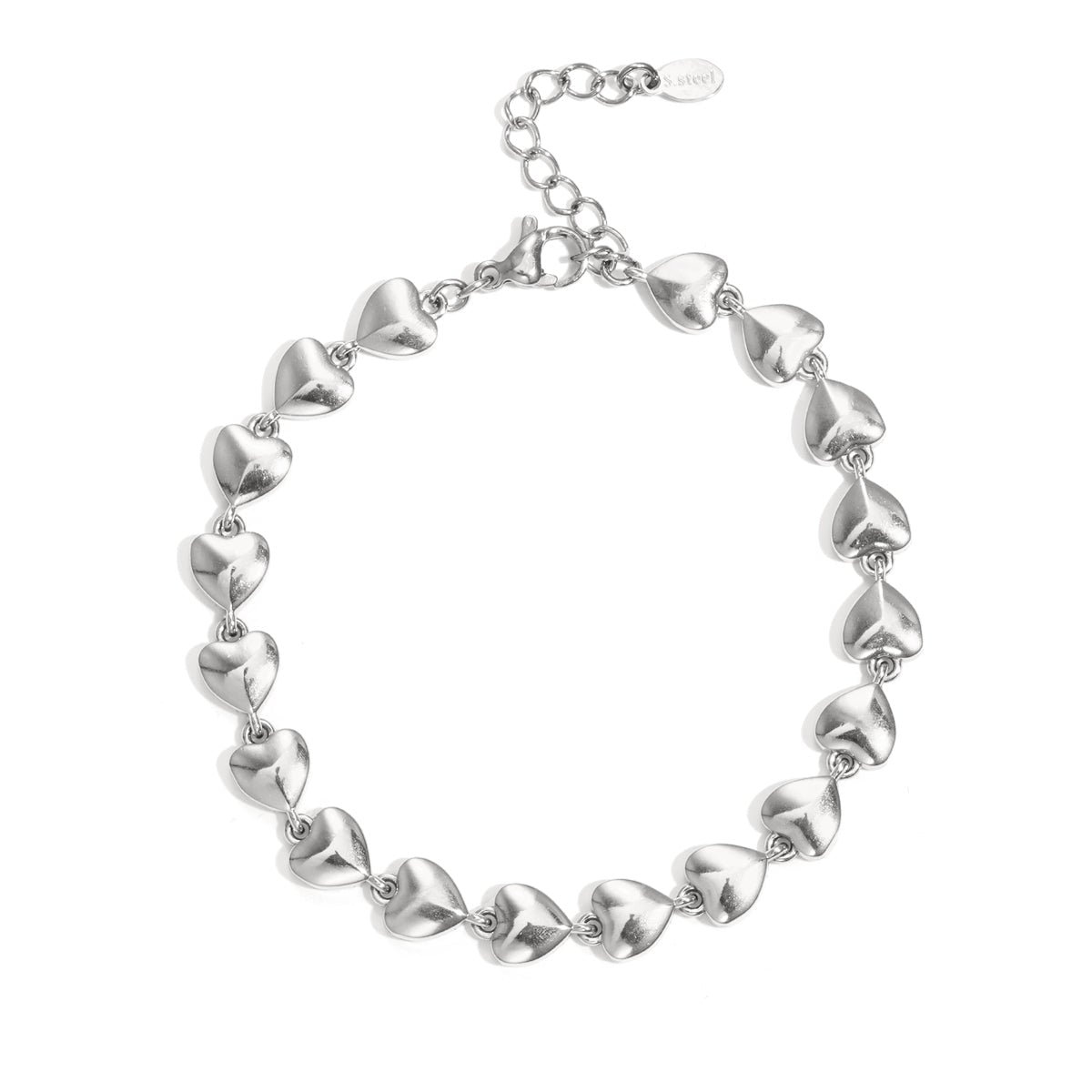 Simple Heart Bracelet