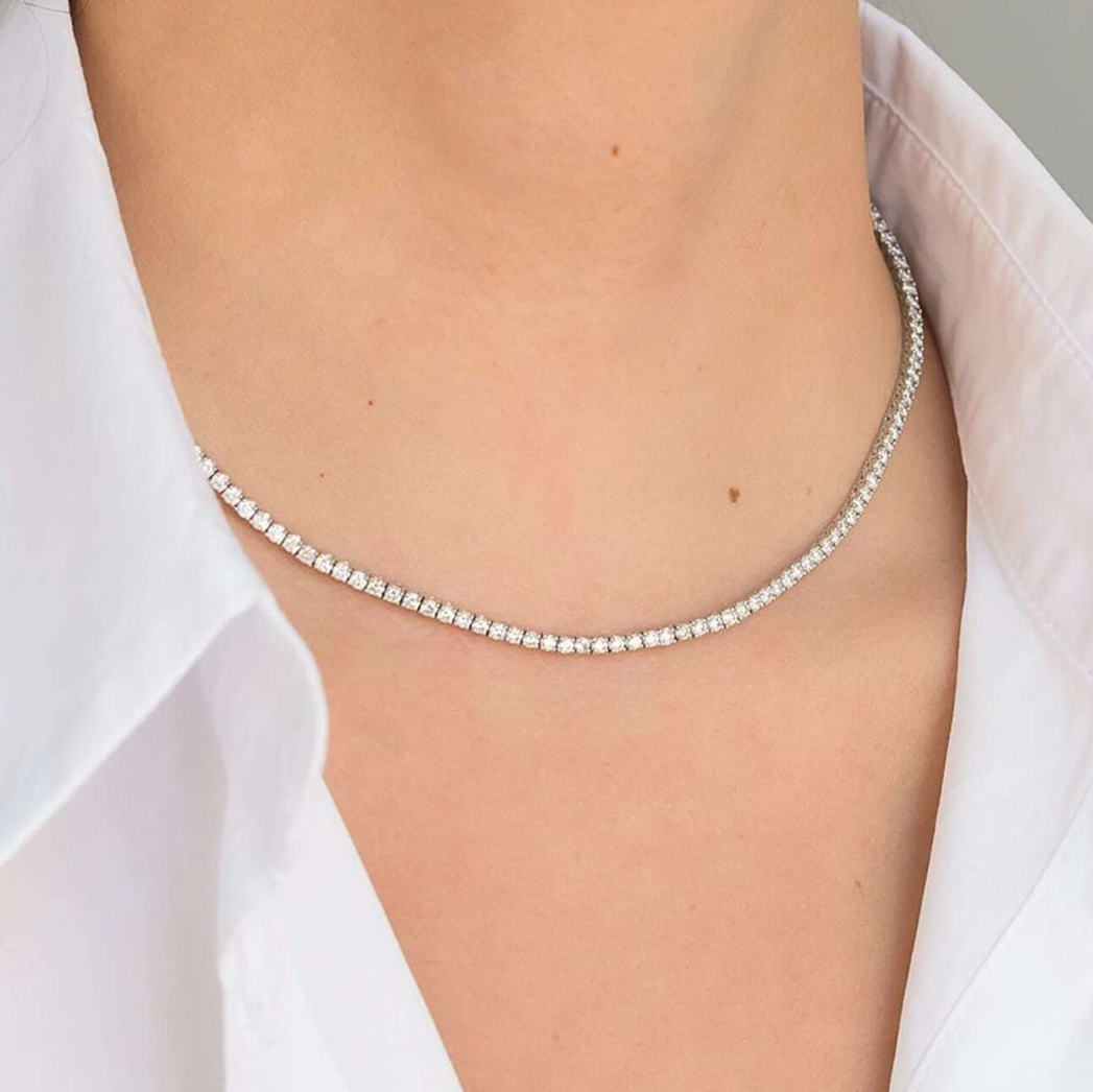 ÉLANOR TENNIS NECKLACE