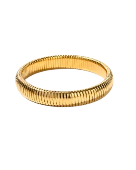 Elastic Gold Bangle