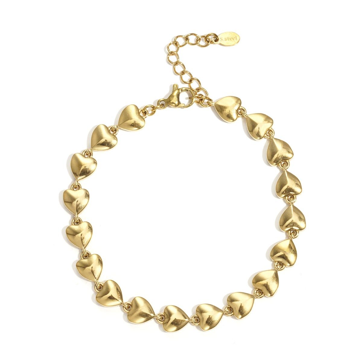 Simple Heart Bracelet 