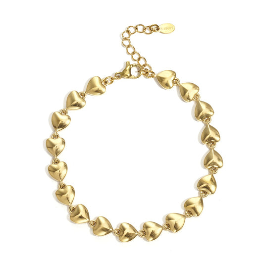 Simple Heart Bracelet 