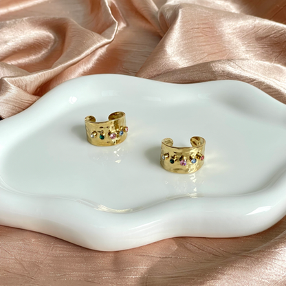 Kleurrijke statement ring